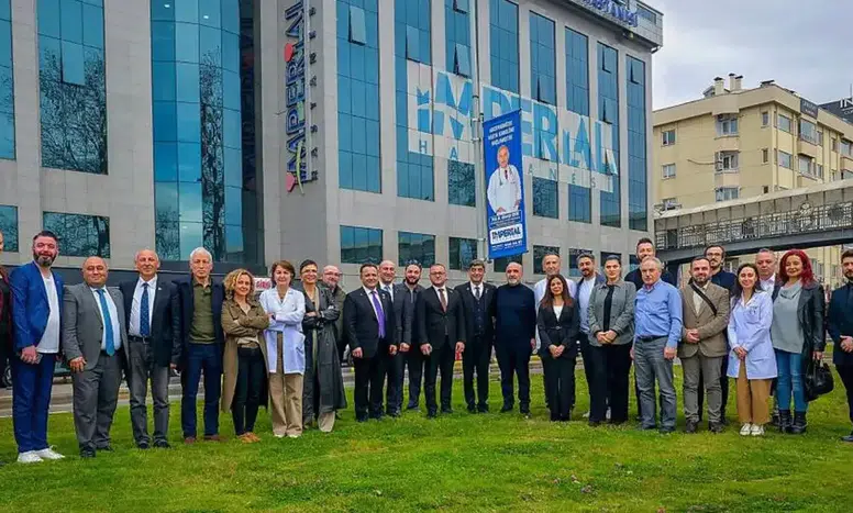 Azerbaycan Sağlık Heyeti Trabzon'da İmperial Hastanesi'ni Ziyaret Etti