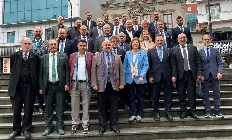 TİMBİR Heyeti Trabzon Gazeteciler Cemiyeti'ni Ziyaret Etti