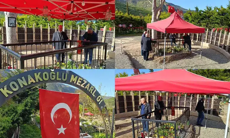 Volkan Konak’ın Anıt Mezarı Kurban Bayramı’na Yetiştiriliyor