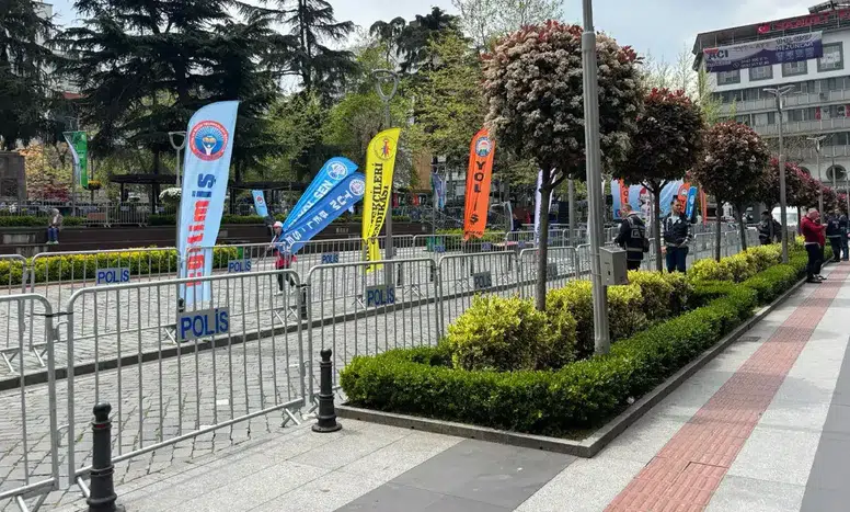 Trabzon'da 1 Mayıs Kutlamaları İçin Güvenlik Tedbirleri Artırıldı