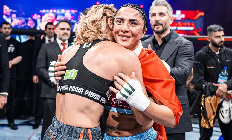 Ankara'da Vendetta Fight Nights'da Sabriye Şengül Rüzgarı Esti