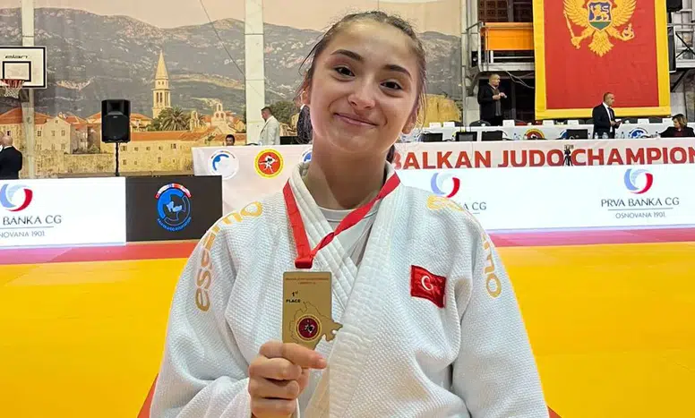 Trabzonlu Judocu Ahsen Yıldırım, Balkan Judo Şampiyonu Oldu!
