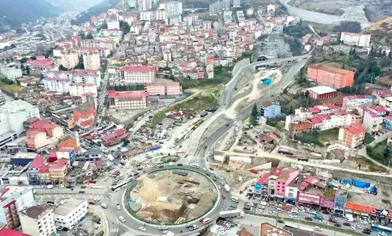 Trabzon'da Değirmendere Viyadüğü Projesi'nde Yoğun Çalışmalar Başladı!