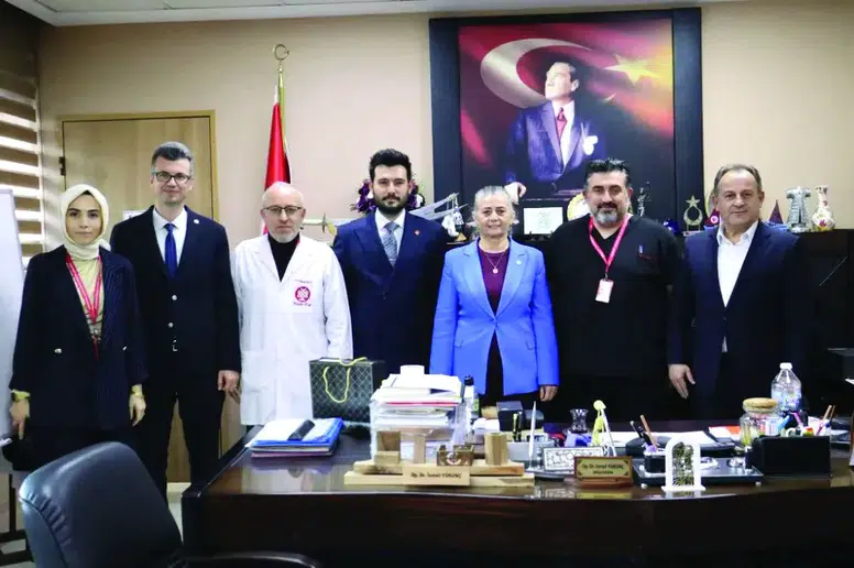 CHP Heyeti Akçaabat Hastanesi'nde: Sorunlar Görüşüldü