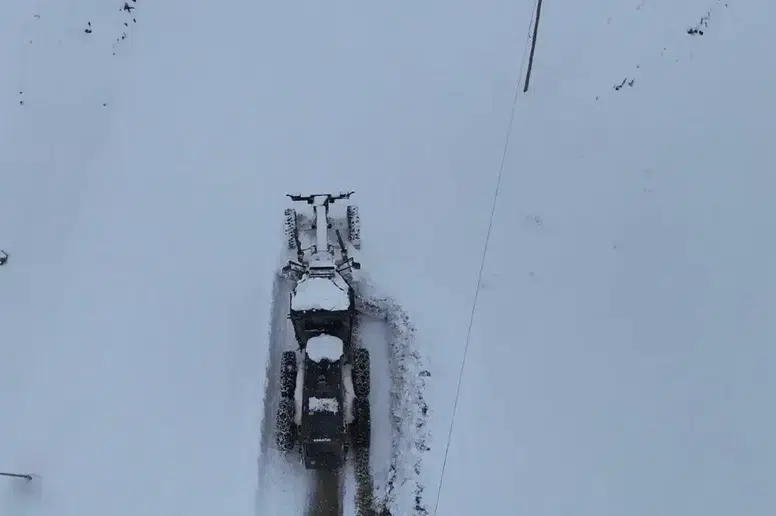 Doğu Karadeniz'de Kar Yağışı Ulaşımı Olumsuz Etkiliyor