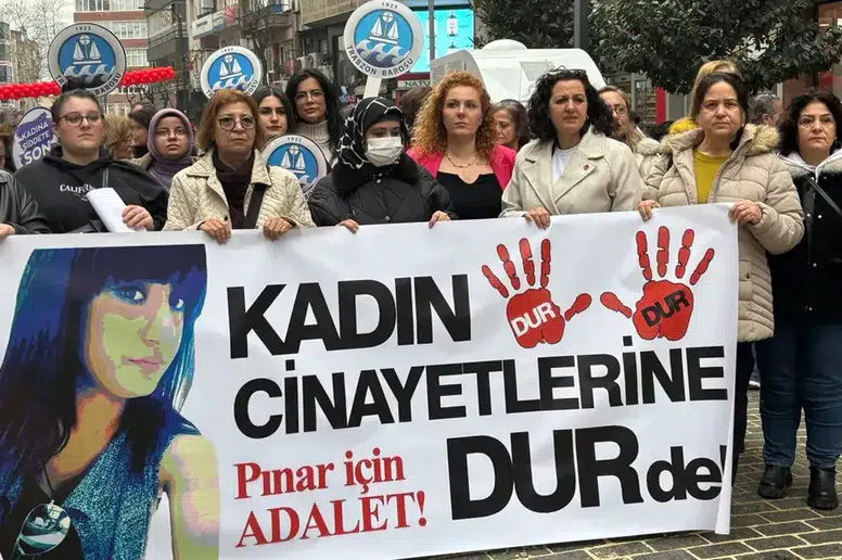 Pınar Kaynak İçin Adalet Yürüyüşü: "Kadın Cinayetleri Kabul Edilemez!"