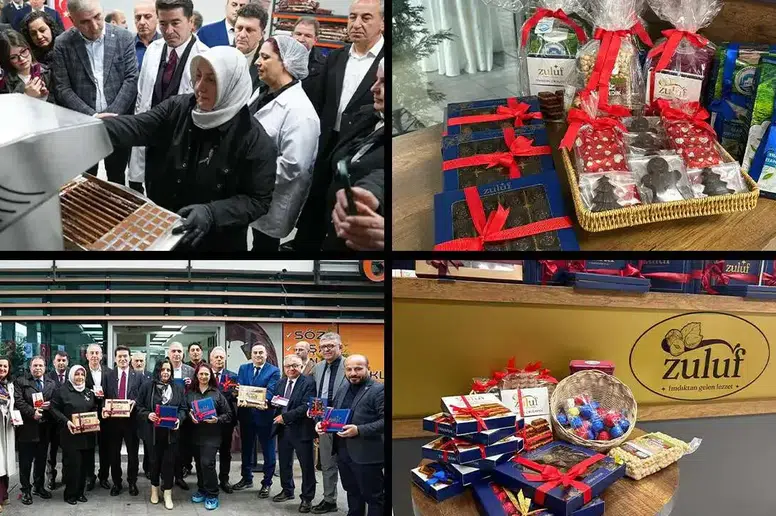 Trabzon'da Zuluf Markası ile Yeni Çikolata Tesisi Açıldı!