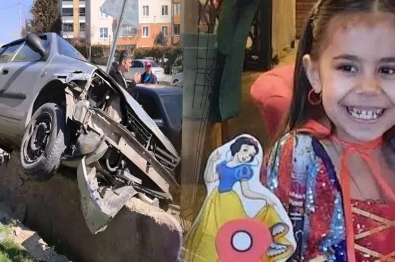 İnegöl'de Freni Boşalan Otomobil, Dedeyi ve İki Torunu Ezdi