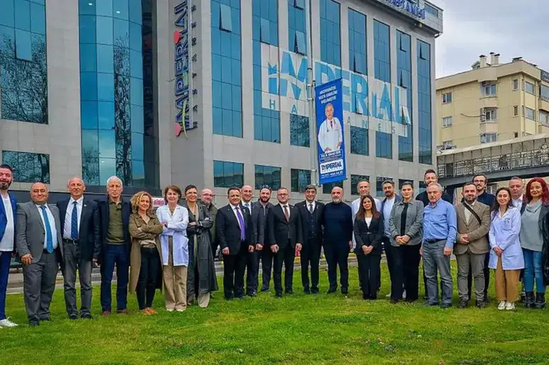 Azerbaycan Sağlık Heyeti Trabzon'da İmperial Hastanesi'ni Ziyaret Etti