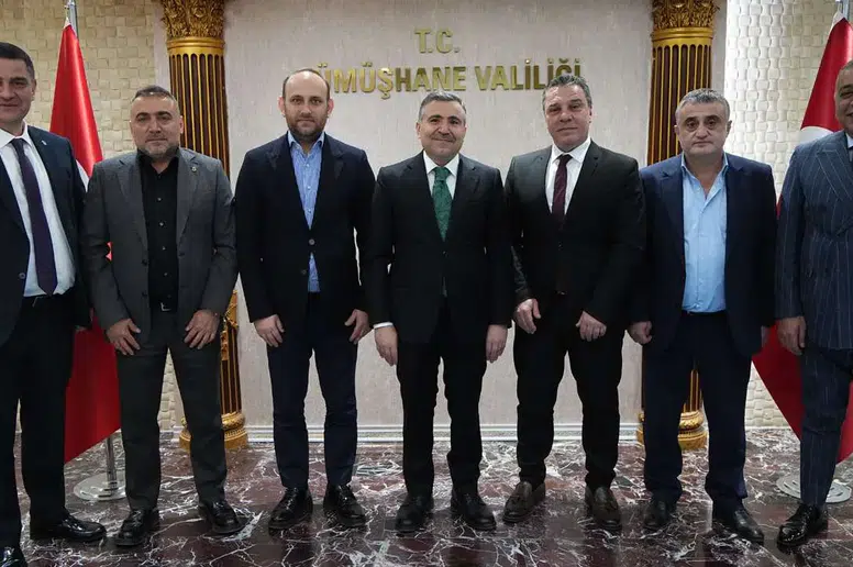 Trabzonspor'dan Gümüşhane Valisi Atay'a Başarı ve Dostluk Mesajı!