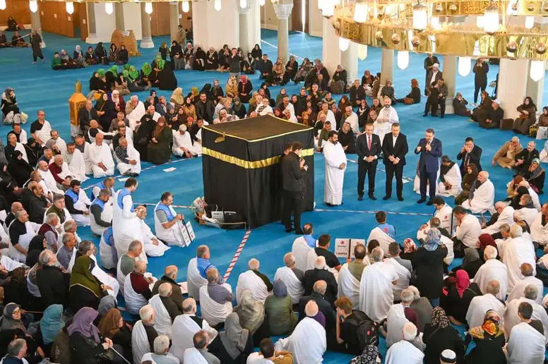 Trabzon'dan Kutsal Topraklara 950 Hacı Adayı Dualarla Uğurlandı