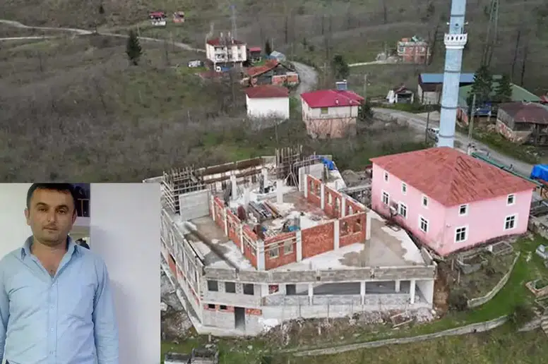 Giresun'da Cami İnşaatında Düşen İşçi Hastanede Yaşamını Yitirdi