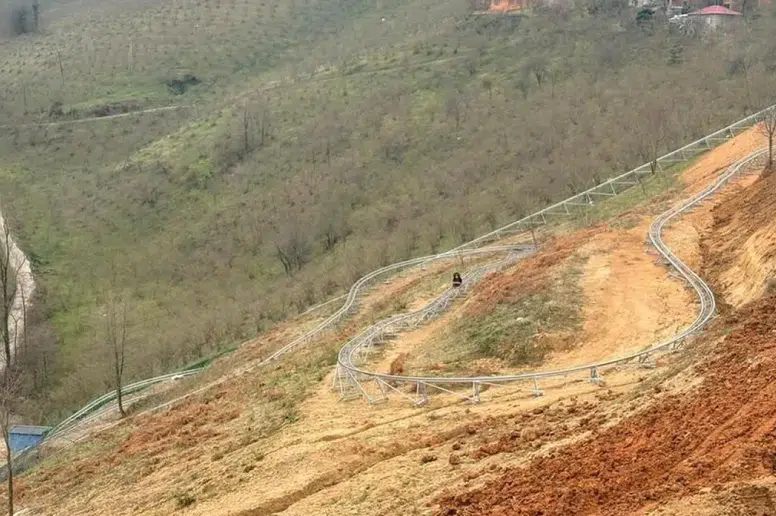 Trabzon'da Dağ Kızağı Projesi Açılışı Kurban Bayramı'na Sarktı