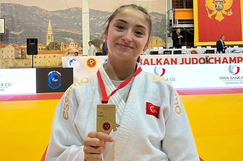 Trabzonlu Judocu Ahsen Yıldırım, Balkan Judo Şampiyonu Oldu!