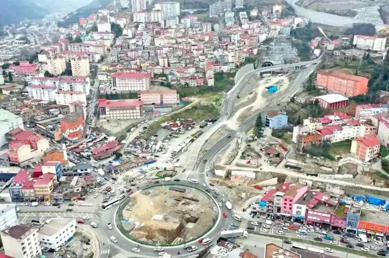 Trabzon'da Değirmendere Viyadüğü Projesi'nde Yoğun Çalışmalar Başladı!